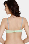 Zivame Push-Up Wired Medium Coverage Bra - Pastel Green — thumbnail 2